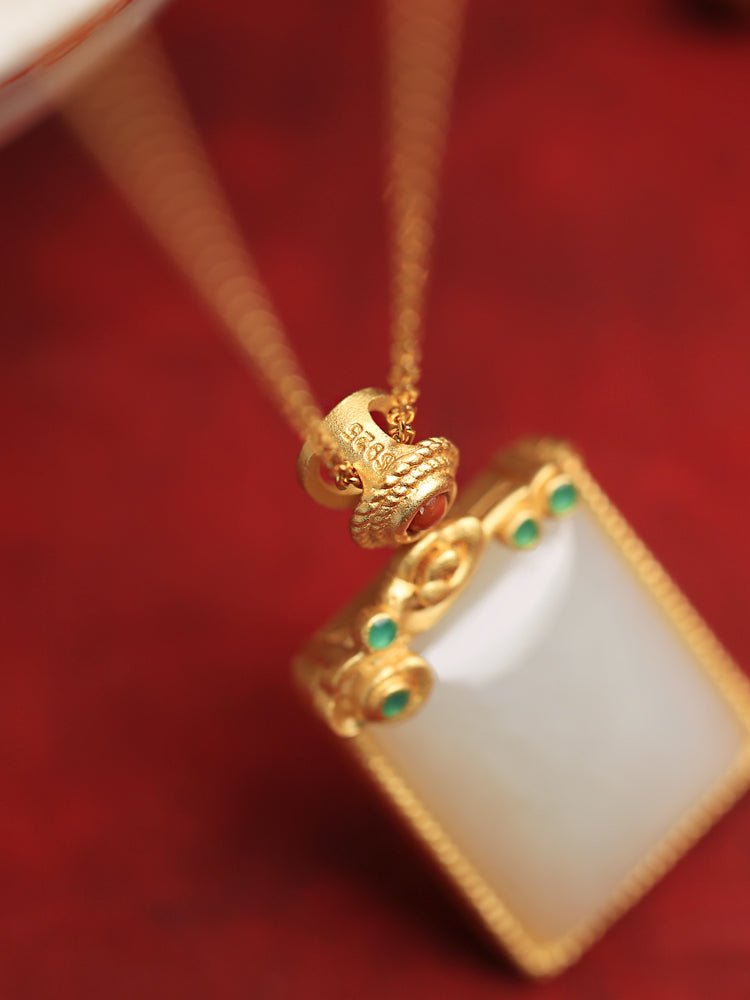 Hetian Jade Necklace｜Jade Jewelry