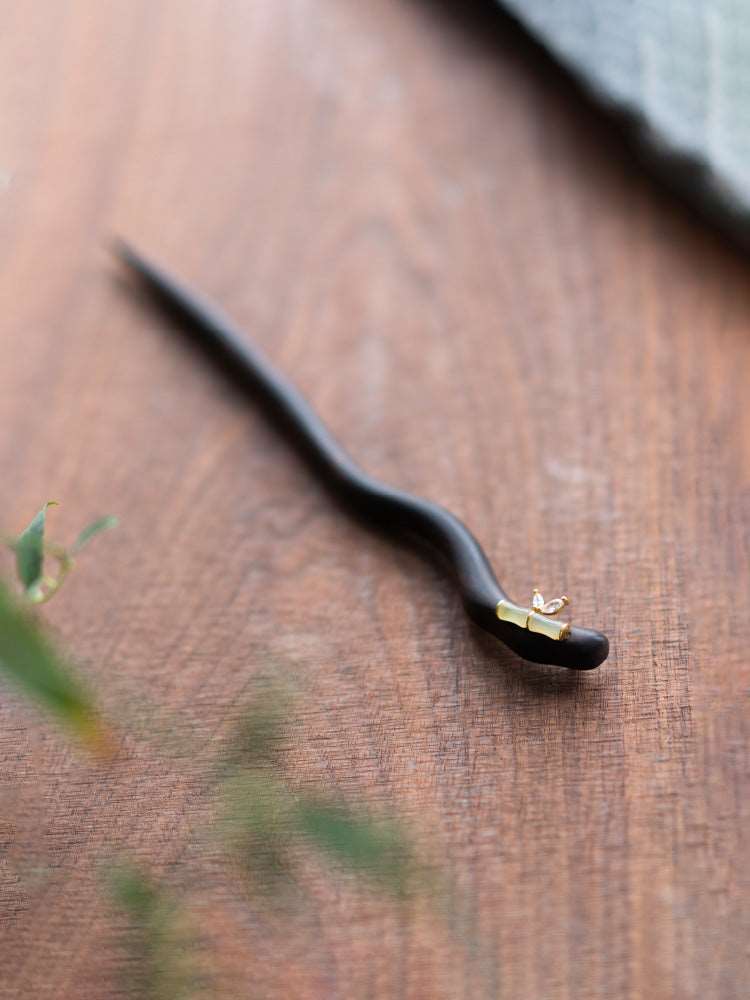 Bamboo Hairpin | Jade Jewelry - Hairpin - ORIENTGEM