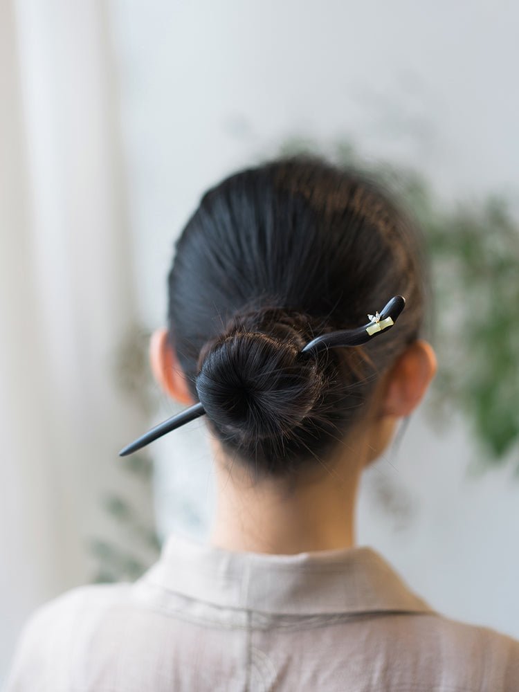 Bamboo Hairpin | Jade Jewelry - Hairpin - ORIENTGEM