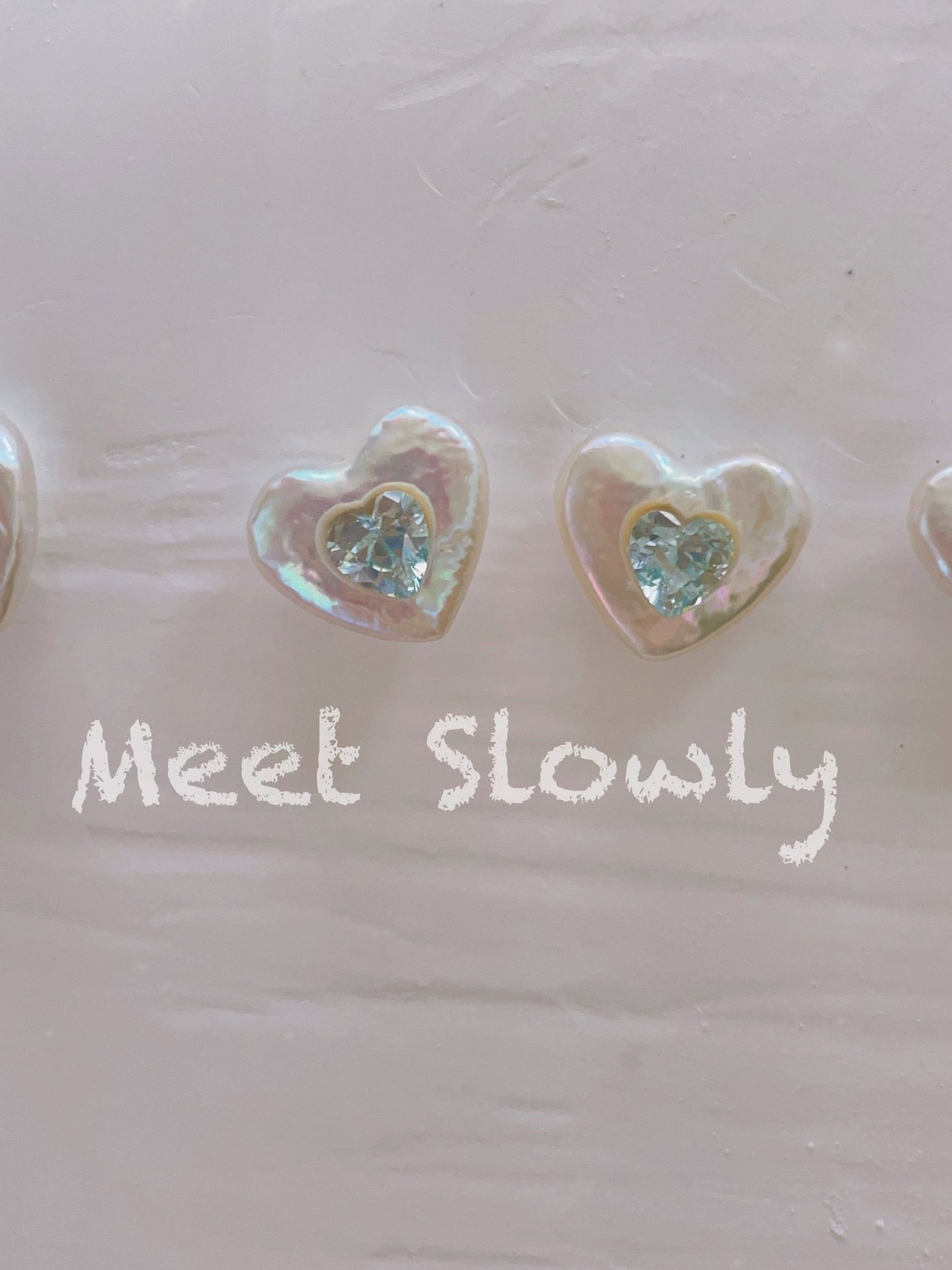 Baroque Heart Shaped Pearl Earrings - earring - ORIENTGEM