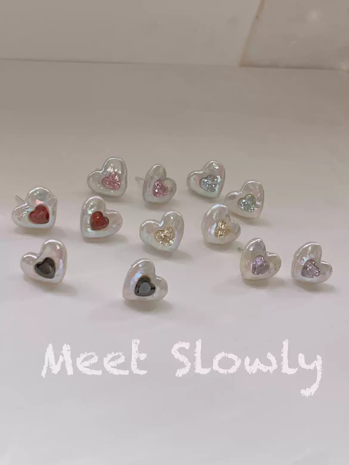 Baroque Heart Shaped Pearl Earrings - earring - ORIENTGEM