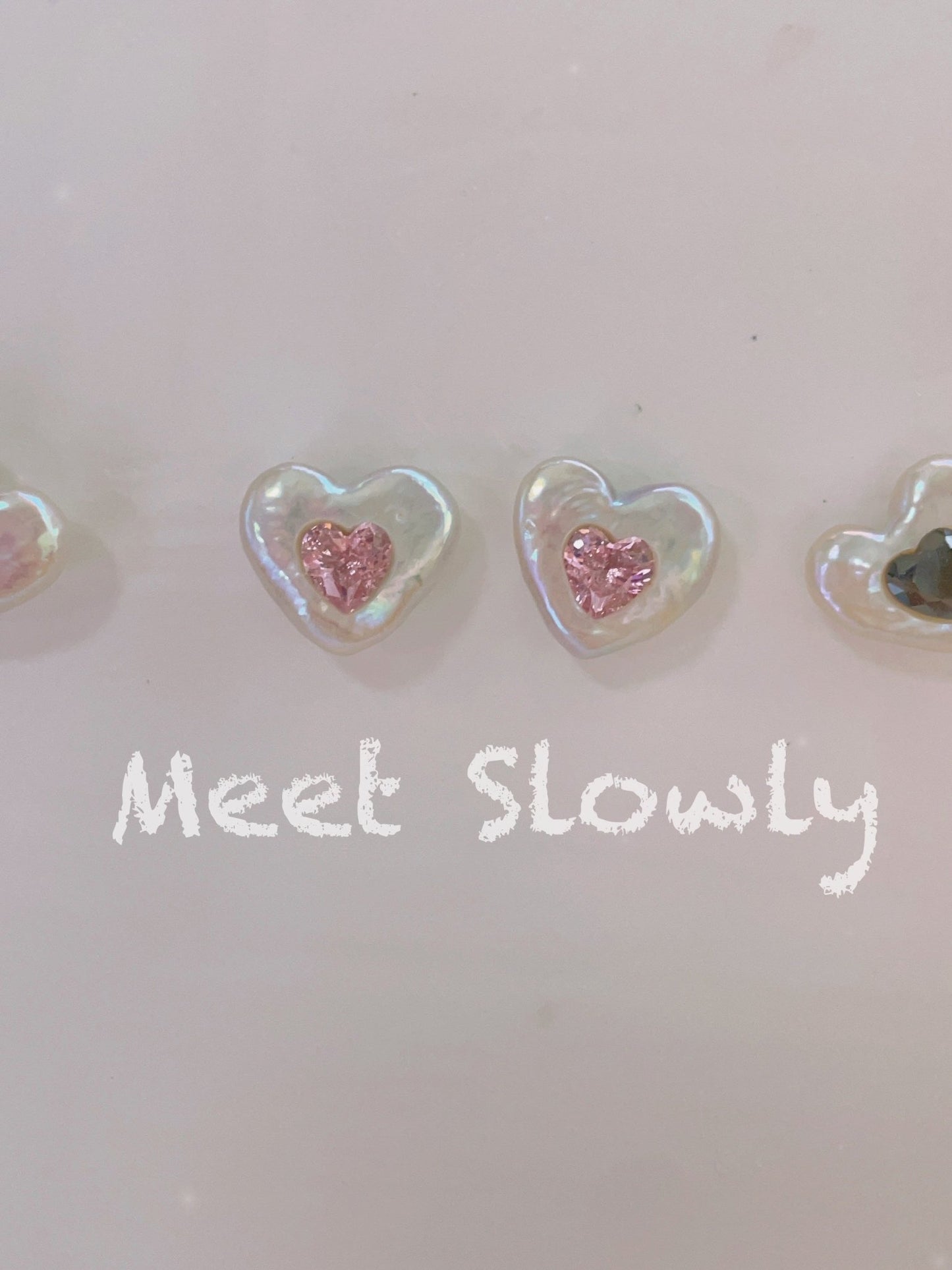 Baroque Heart Shaped Pearl Earrings - earring - ORIENTGEM