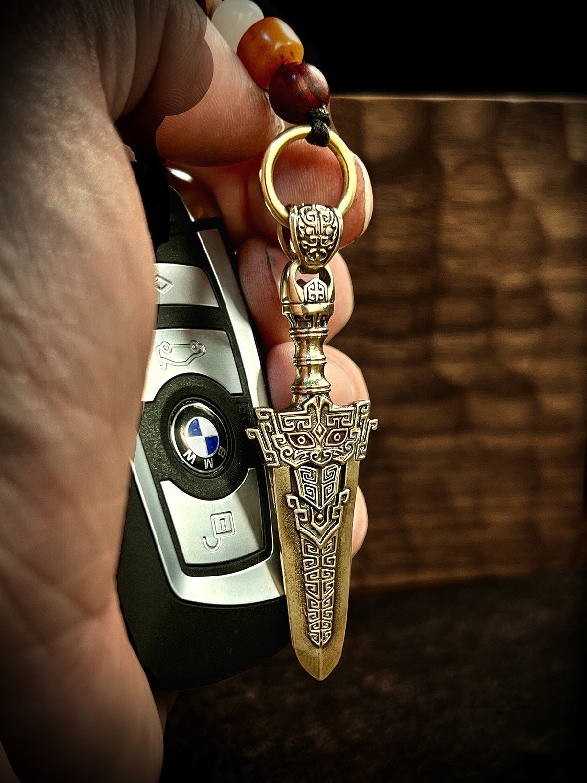 Bronze Sword Pendant (Only pendant no necklace) - Pendant - ORIENTGEM