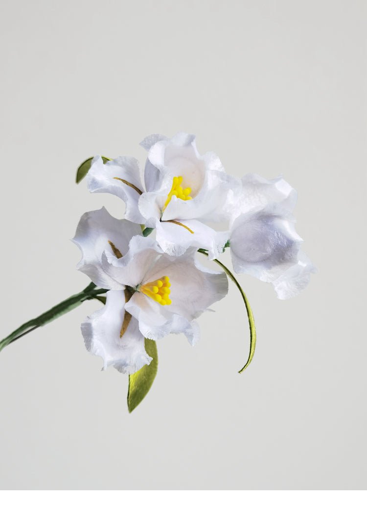 Cloud Perch Velvet Flower Brooch - Brooch - ORIENTGEM