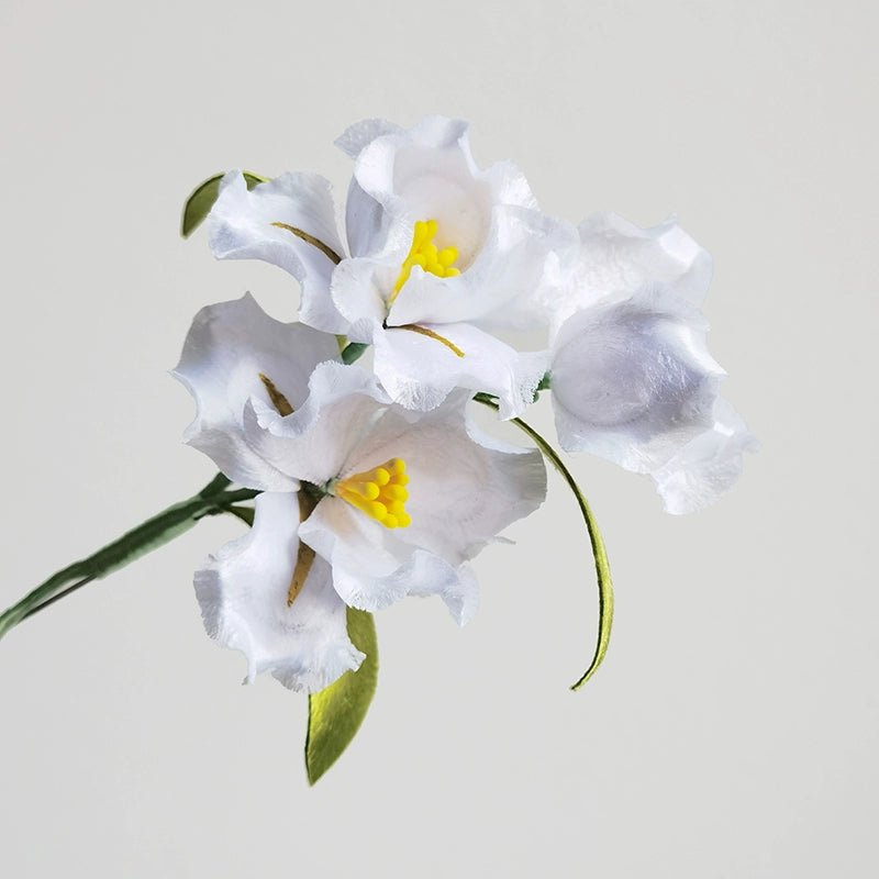 Cloud Perch Velvet Flower Brooch - Brooch - ORIENTGEM