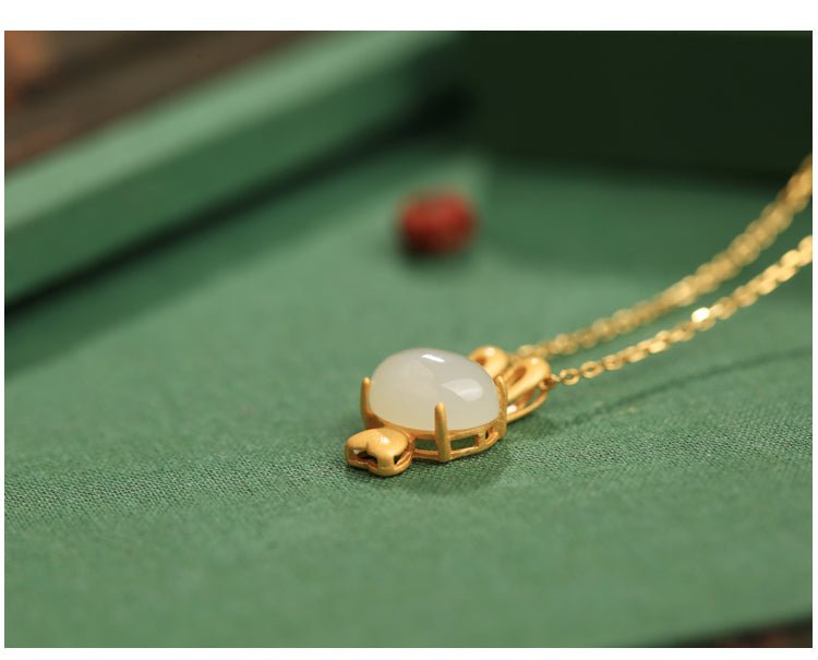 Cute Bunny Jade Necklace | Stylish Jade Jewelry - OrientGem