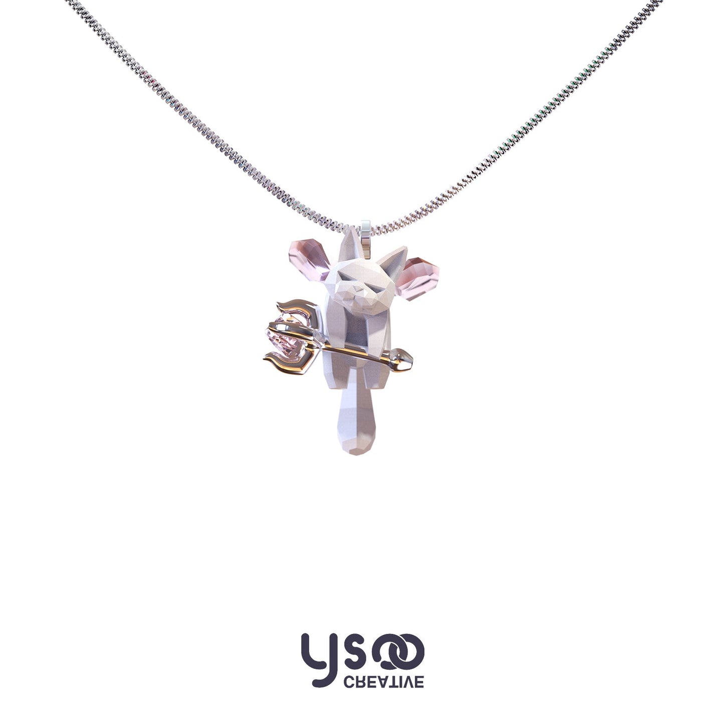 Devil Cat Necklace - earring - ORIENTGEM