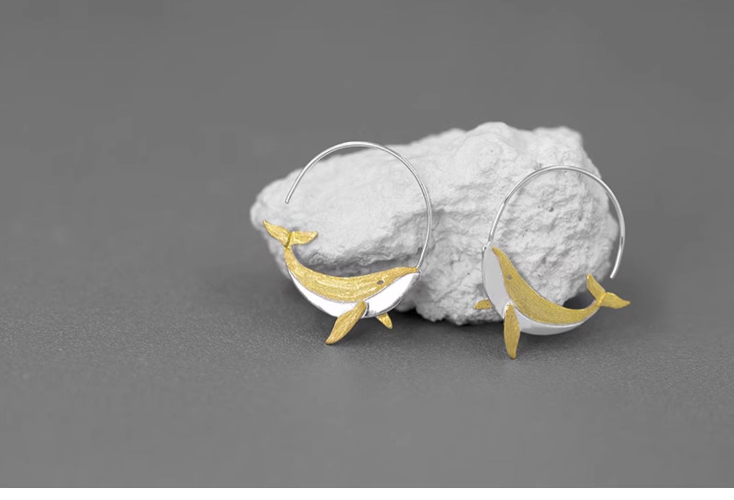 Dolphin Earrings - earring - ORIENTGEM