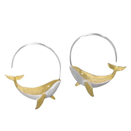 Dolphin Earrings - earring - ORIENTGEM