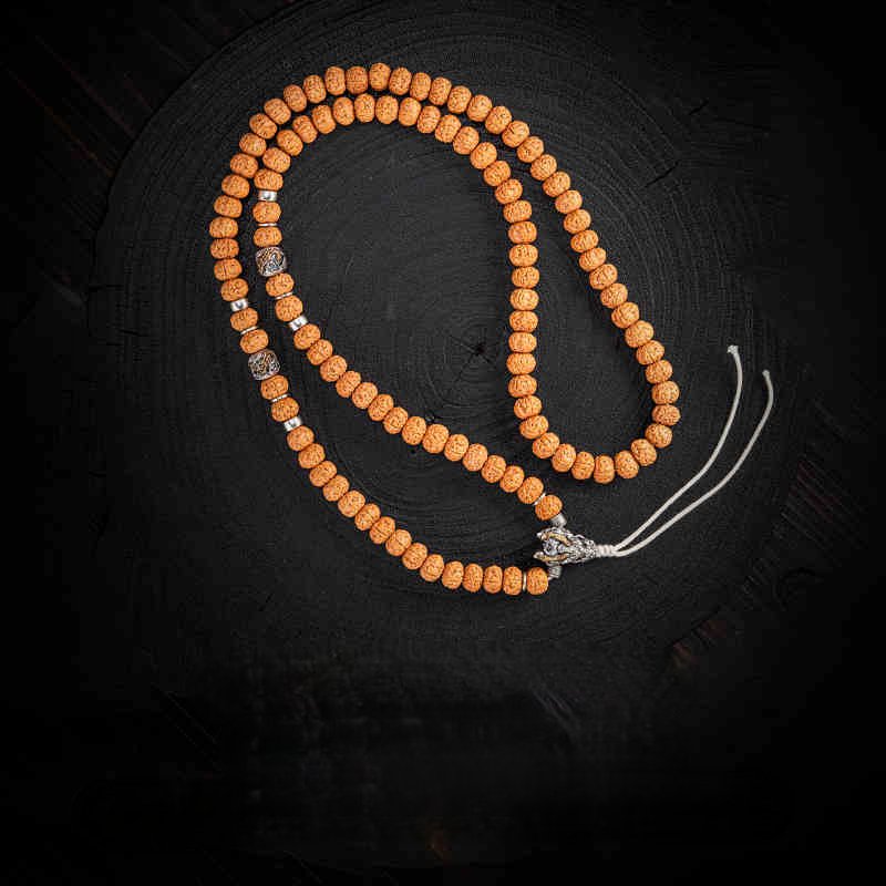 Dragon Bracelet with 108 bodhi beads - Bracelets - ORIENTGEM