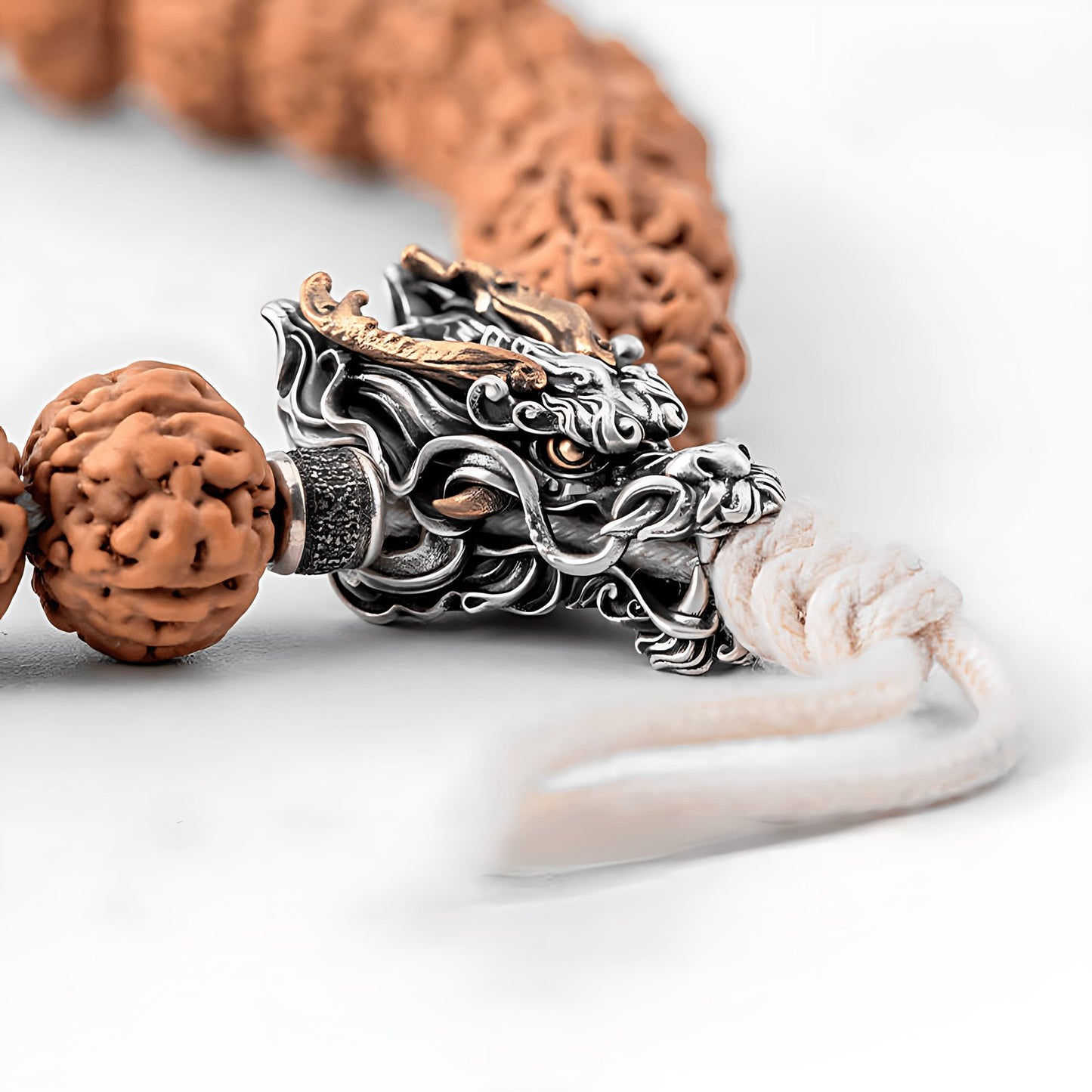 Dragon Bracelet with 108 bodhi beads - Bracelets - ORIENTGEM