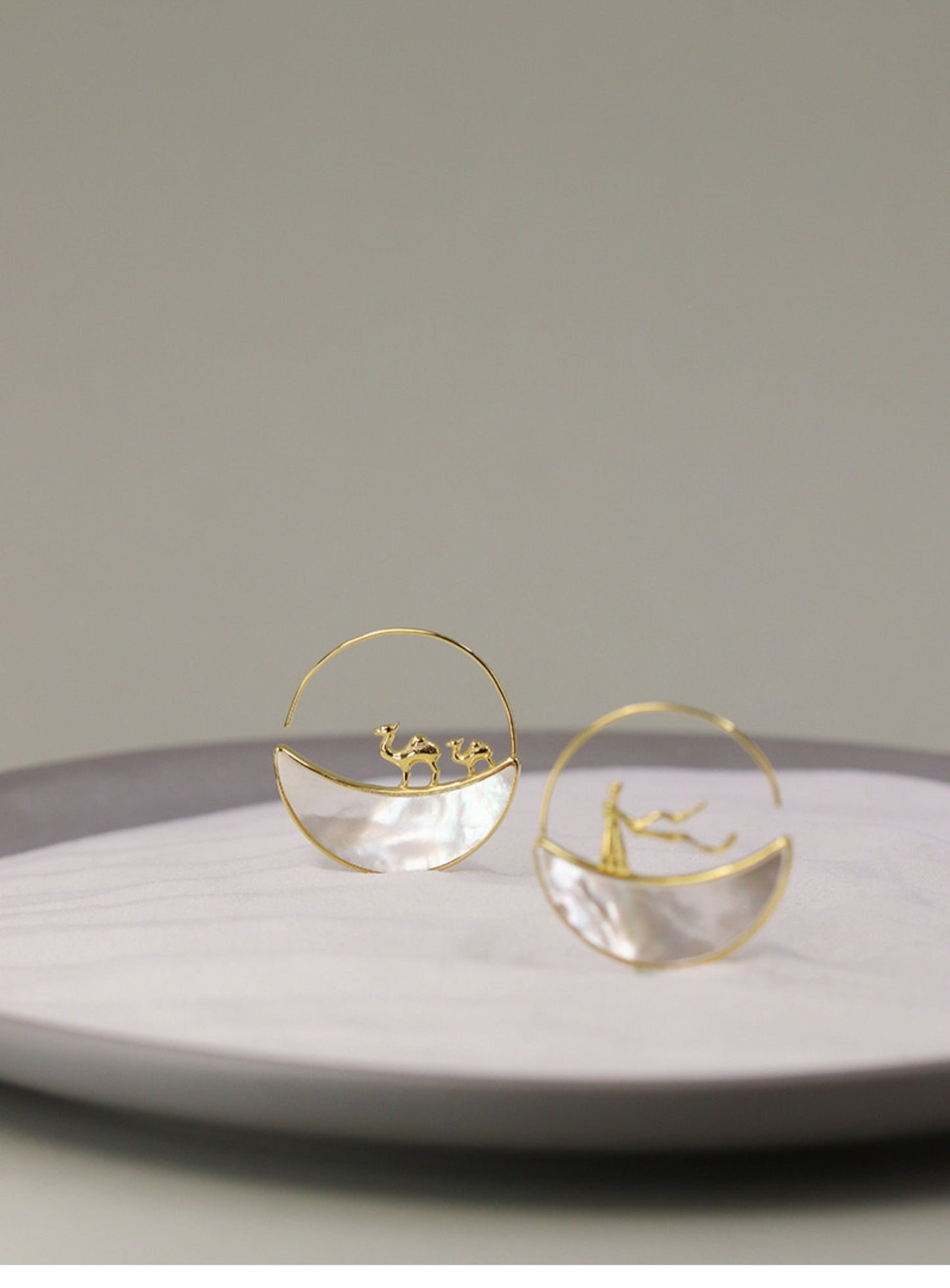 DunHuang Earrings - earring - ORIENTGEM