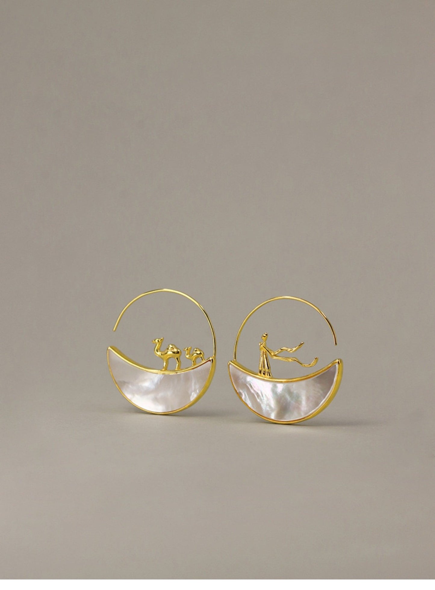 DunHuang Earrings - earring - ORIENTGEM