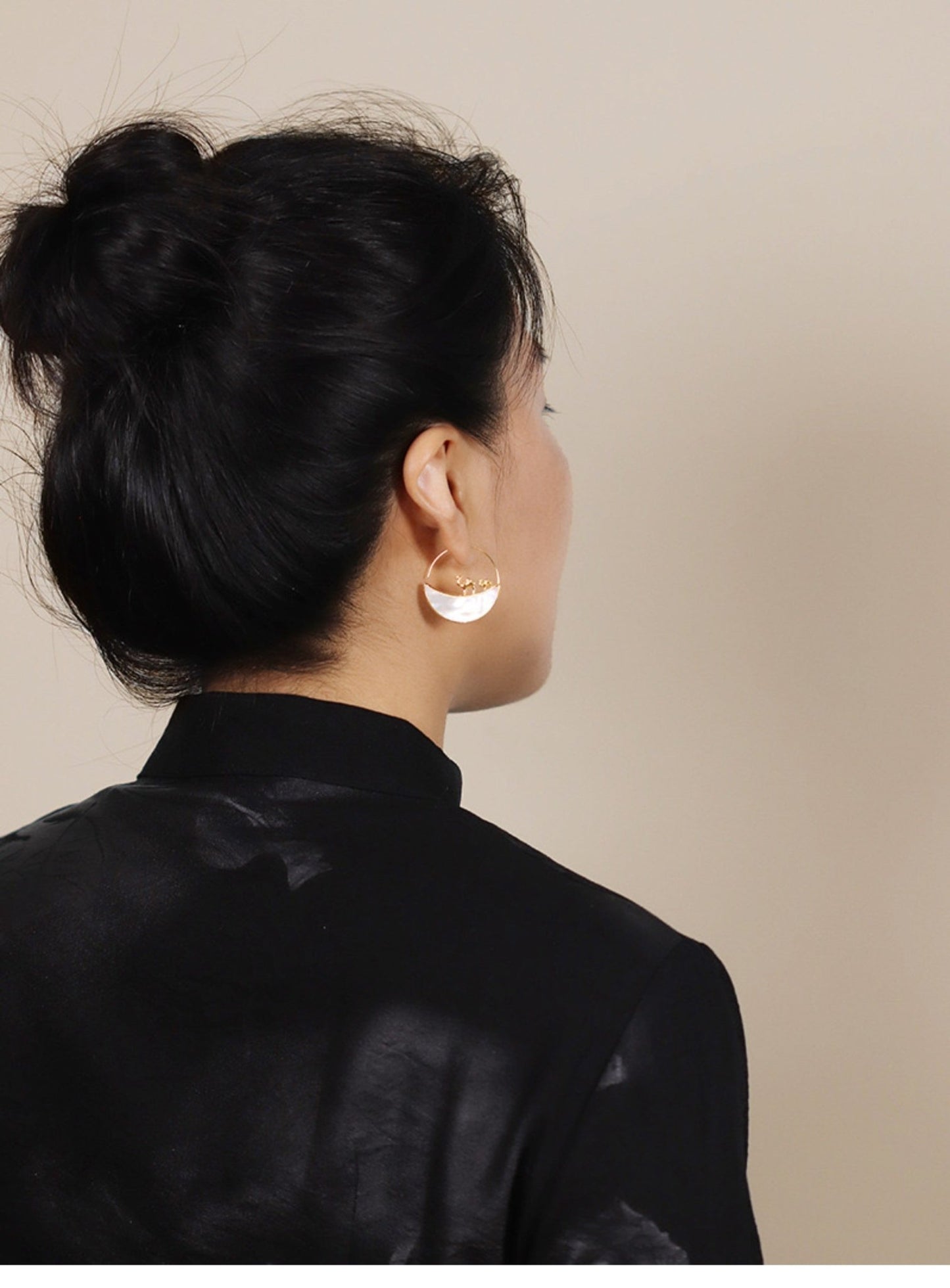 DunHuang Earrings - earring - ORIENTGEM