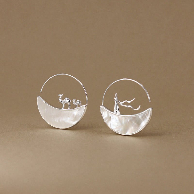 DunHuang Earrings - earring - ORIENTGEM