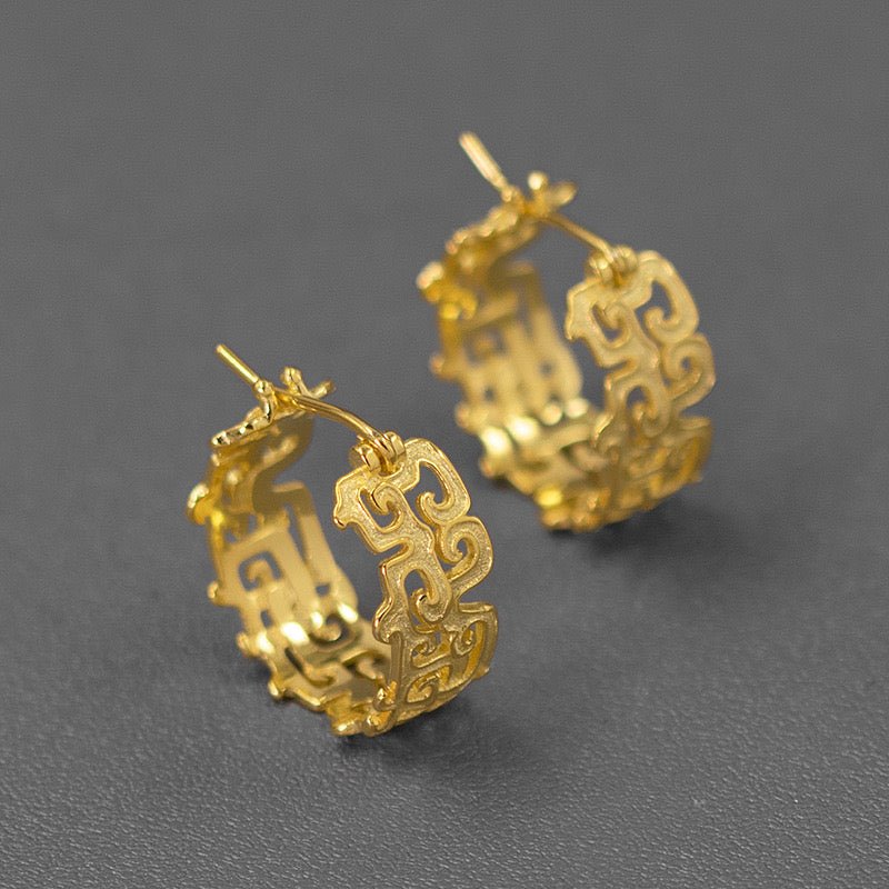 Dynasty Earrings - earring - ORIENTGEM