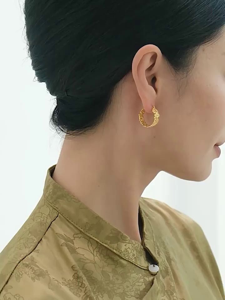 Dynasty Earrings - earring - ORIENTGEM