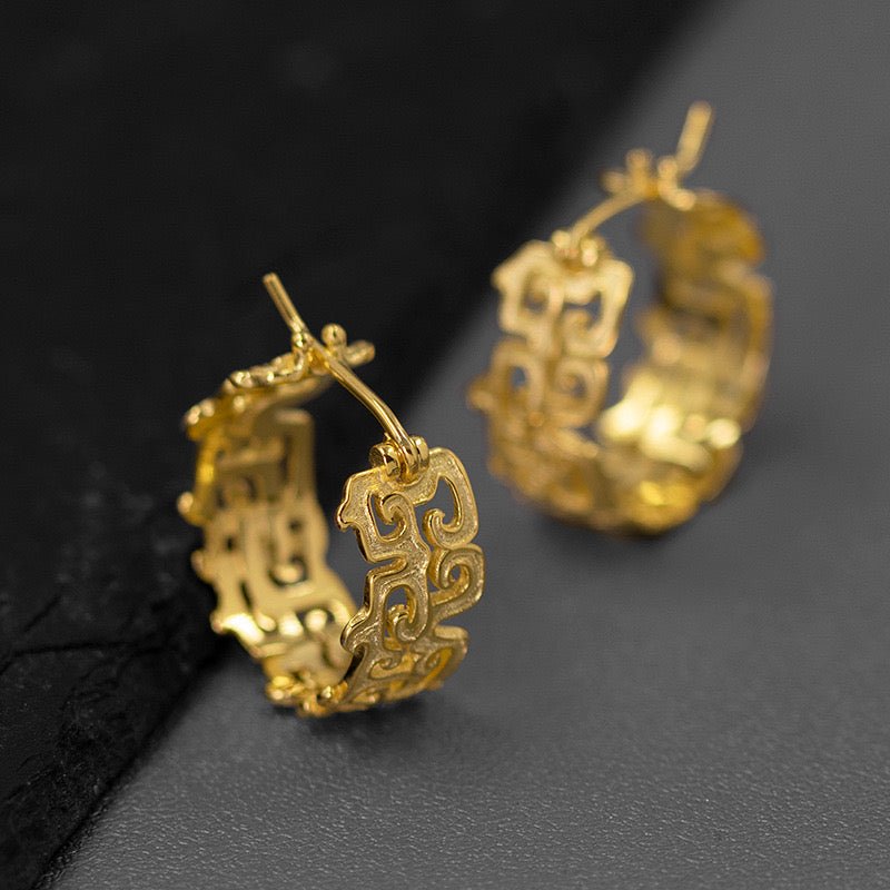 Dynasty Earrings - earring - ORIENTGEM