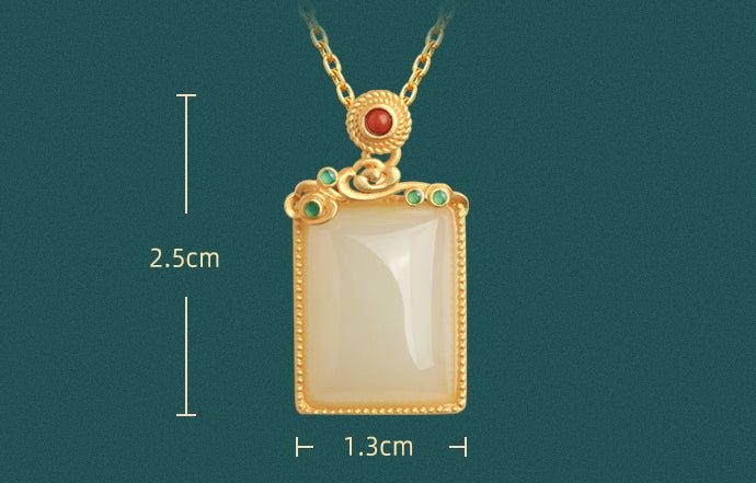 Hetian Jade Necklace|Jade Jewelry - OrientGem