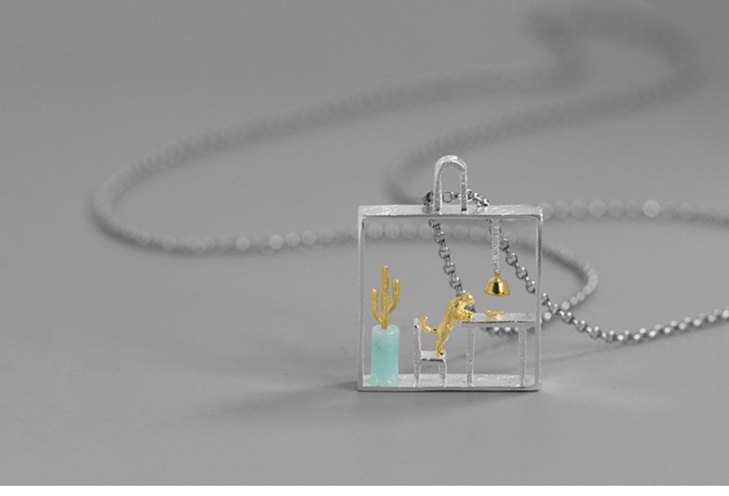 House Kitty Necklace - OrientGem