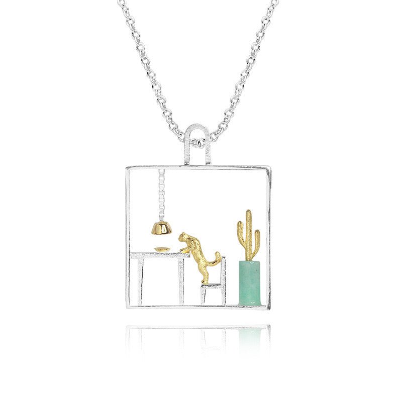 House Kitty Necklace - OrientGem