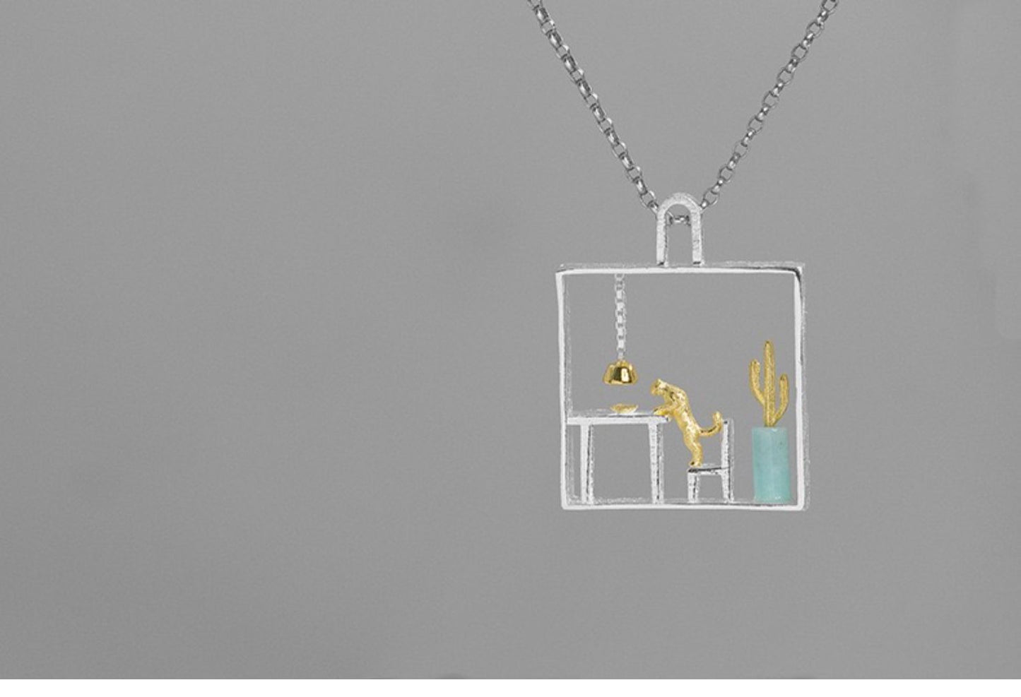 House Kitty Necklace - OrientGem