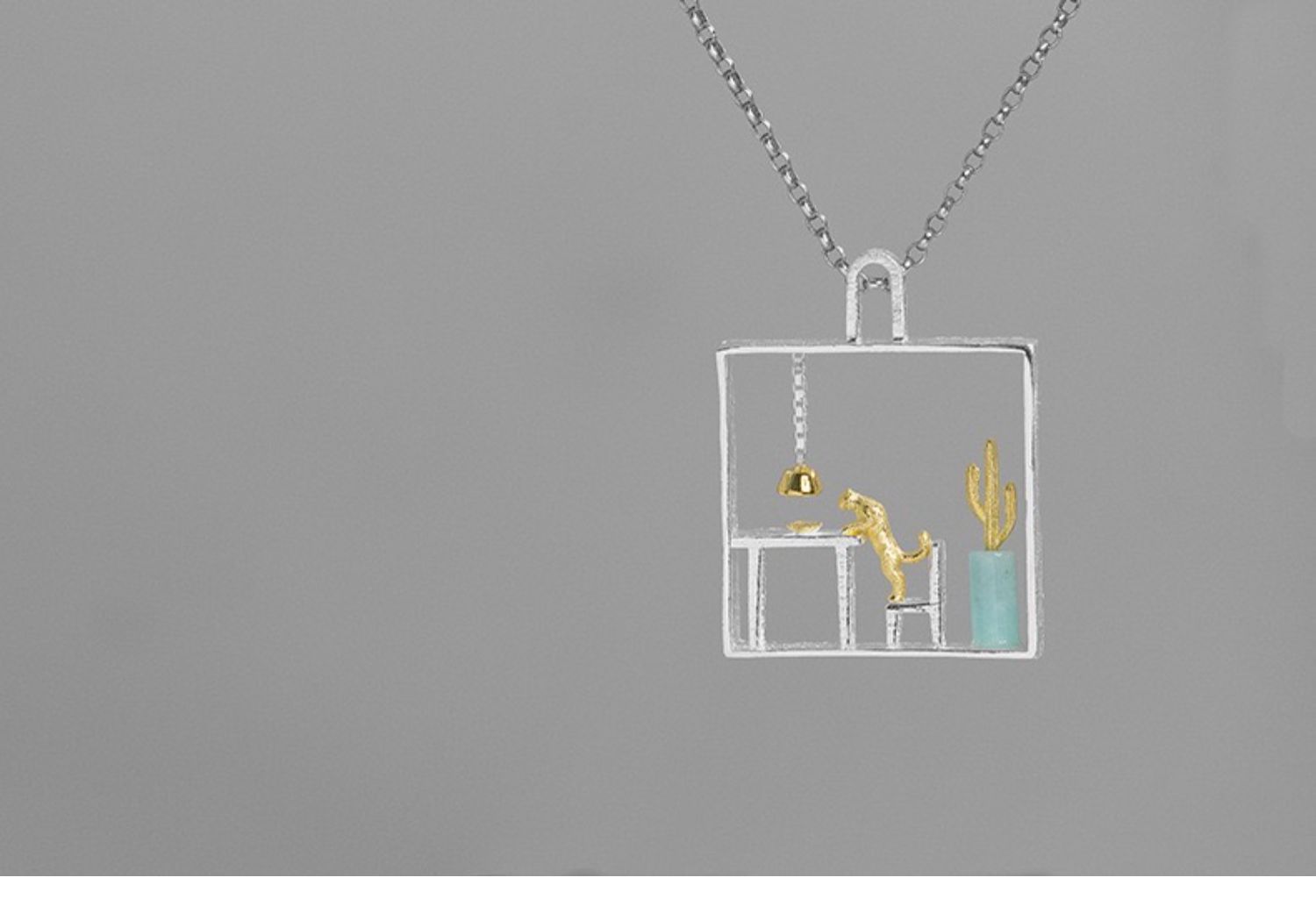 House Kitty Necklace - OrientGem