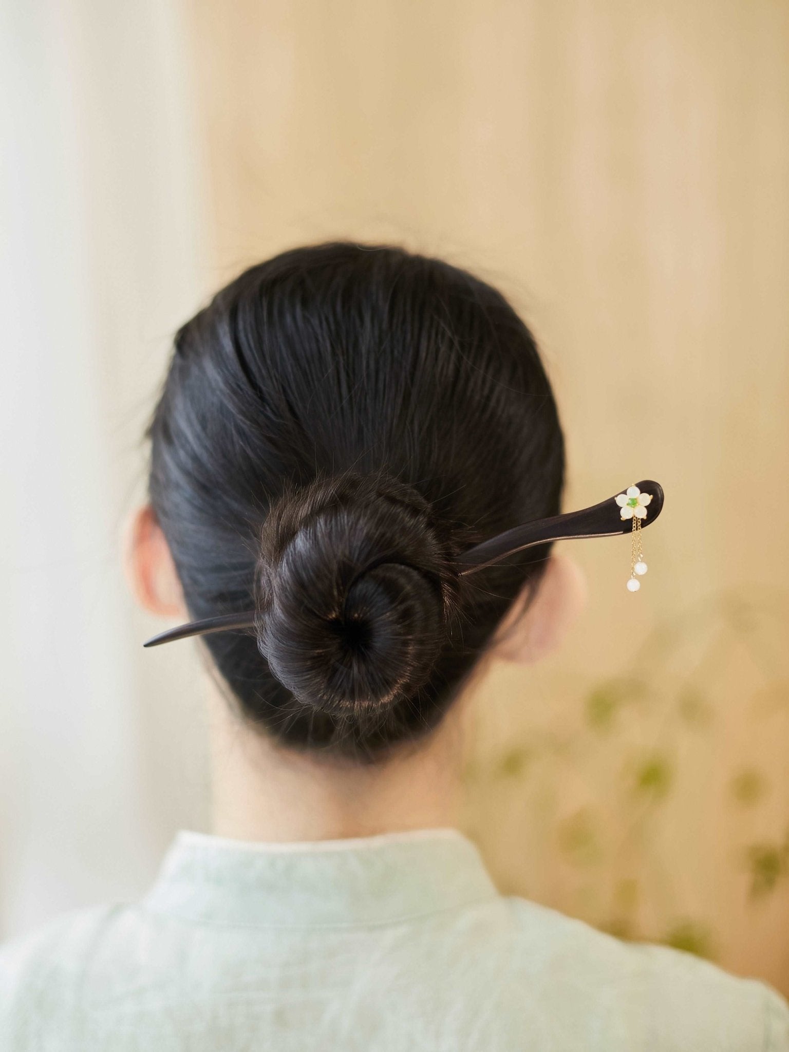 Huaning Jade Hairpin | Jade Jewelry - Hairpin - ORIENTGEM