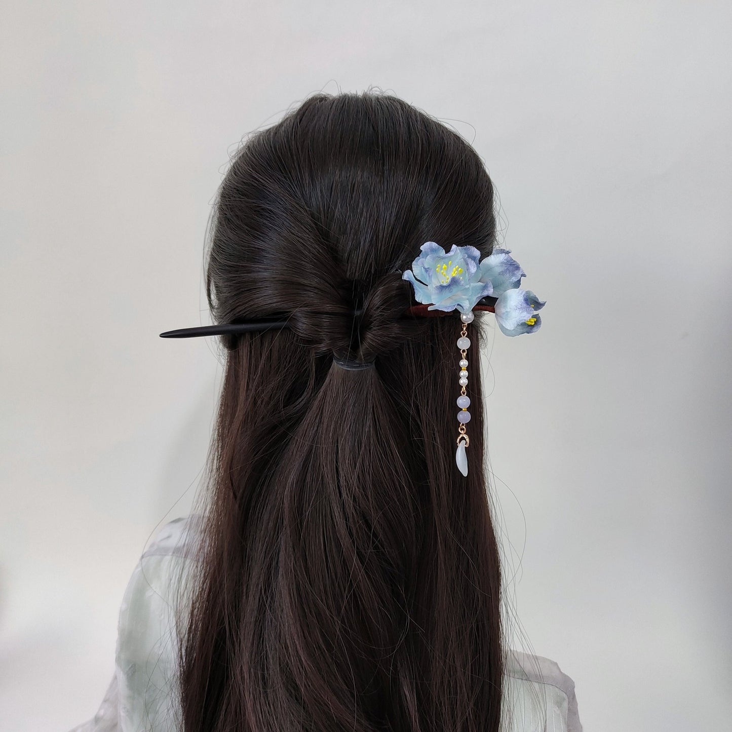 Luxuriantia Velvet Flower Hairpin Wedding Flower - Hairpin - ORIENTGEM