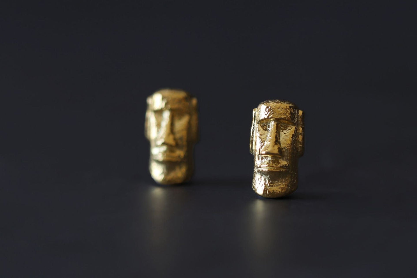 Moai Earrings - earring - ORIENTGEM