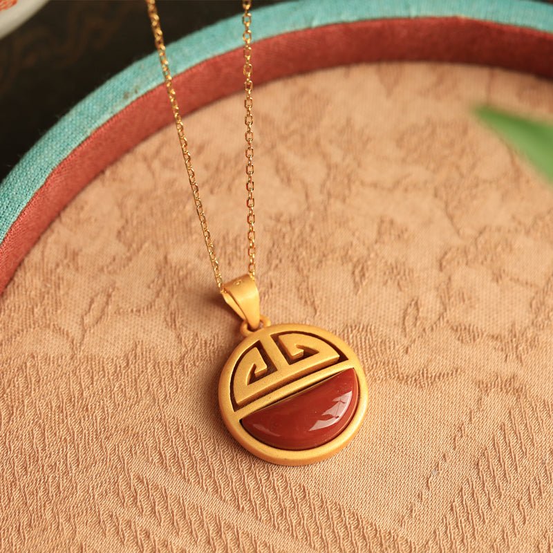 Peace Sign Jade Necklace|Stylish Jade Jewelry - OrientGem
