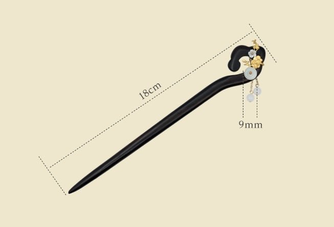 Plum Blossom Hairpin - Hairpin - ORIENTGEM