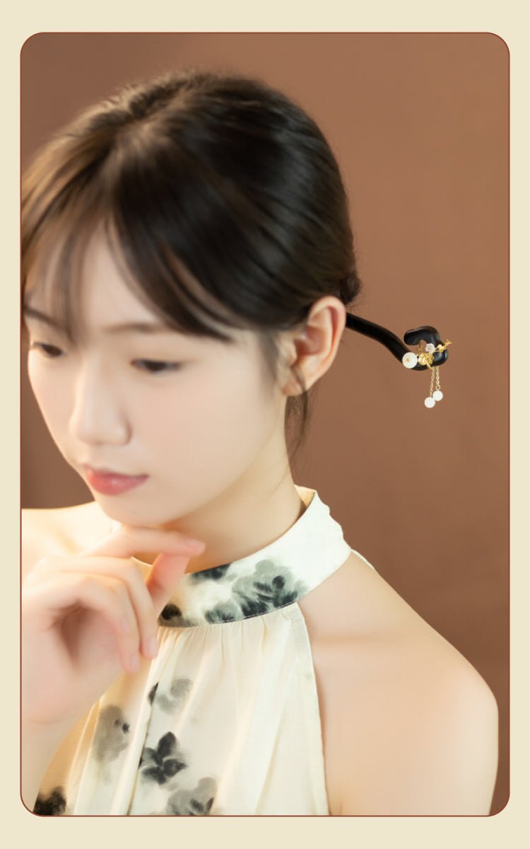 Plum Blossom Hairpin - Hairpin - ORIENTGEM