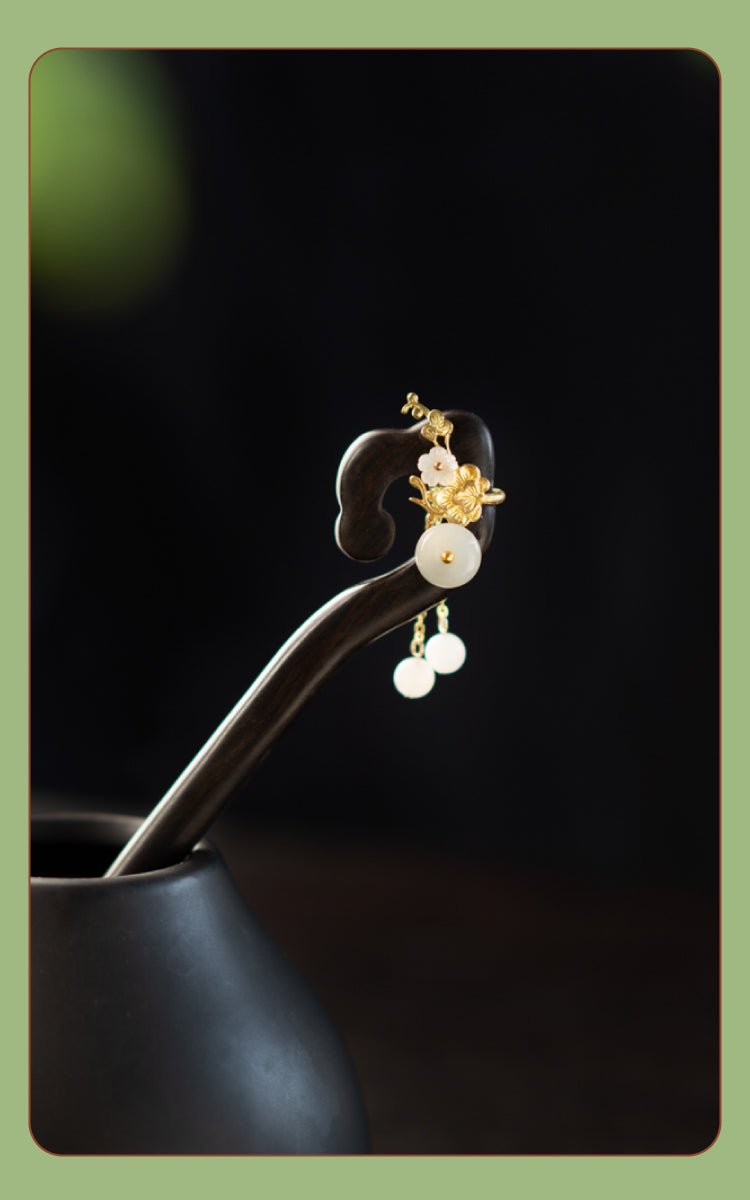 Plum Blossom Hairpin - Hairpin - ORIENTGEM
