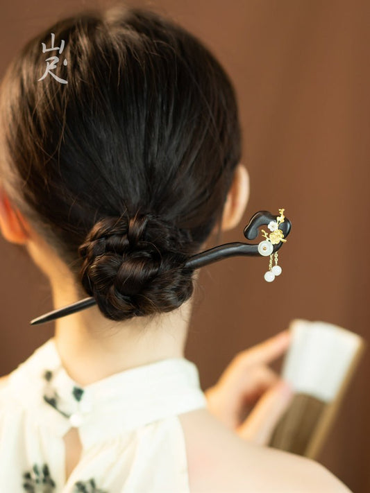 Plum Blossom Hairpin - Hairpin - ORIENTGEM