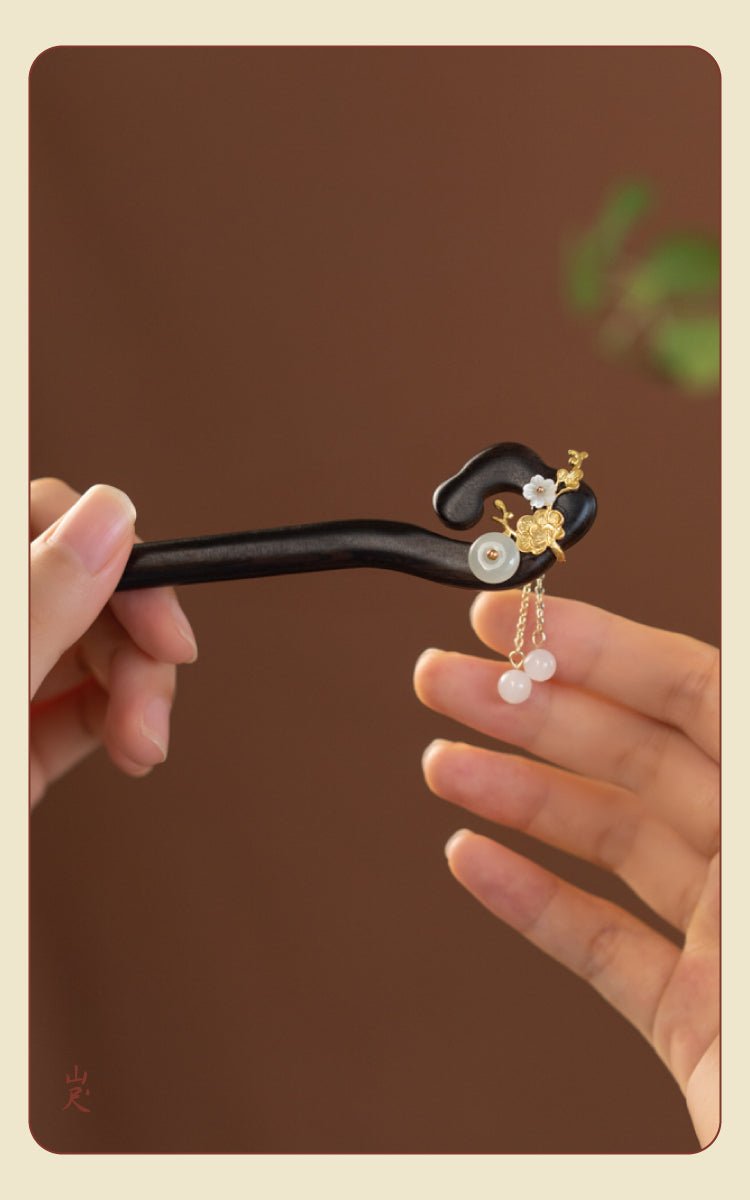 Plum Blossom Hairpin - Hairpin - ORIENTGEM