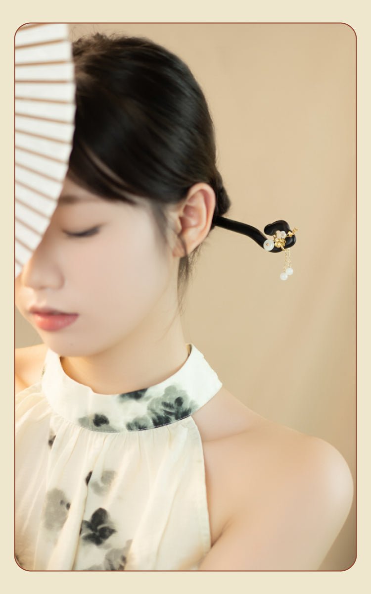 Plum Blossom Hairpin - Hairpin - ORIENTGEM