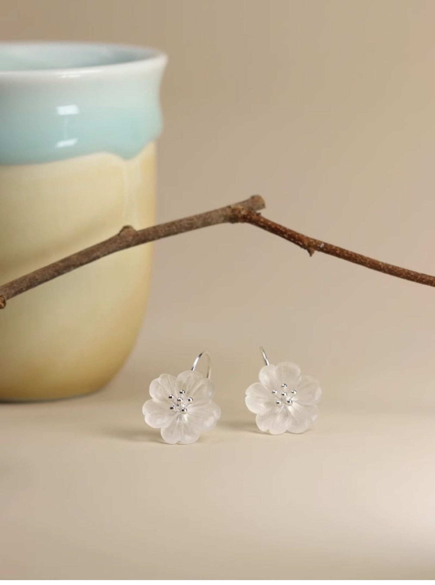 Rain Flower Earrings - OrientGem