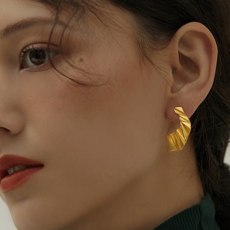 Silken Earrings - earring - ORIENTGEM