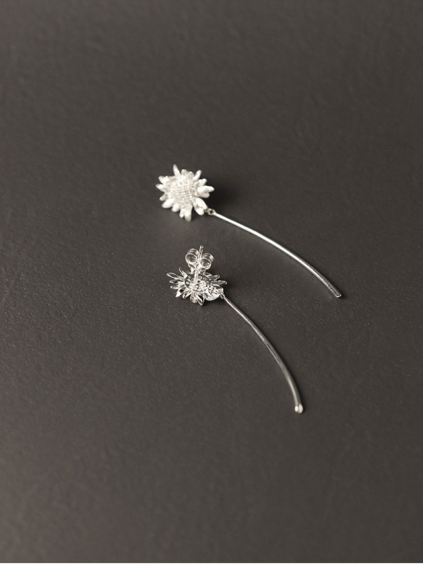 Sun - Flowers Earrings - earring - ORIENTGEM