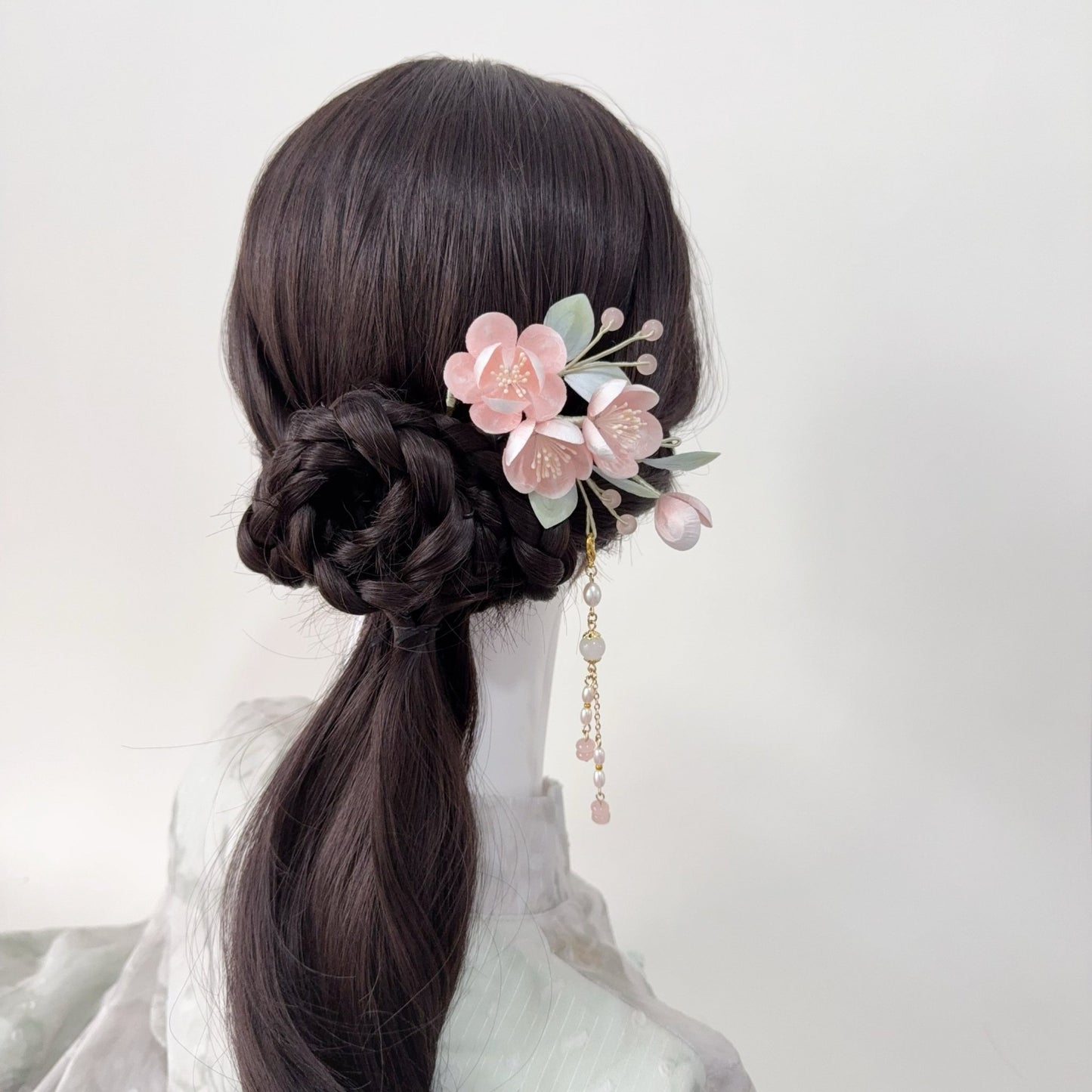 TaoFengYin Velvet Flower Hairpin - Velvet Flower - ORIENTGEM