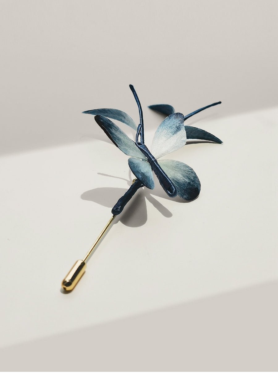 YuYaoNu Velvet Flower Hairpin | Handmade Jewelry - Hairpin - ORIENTGEM