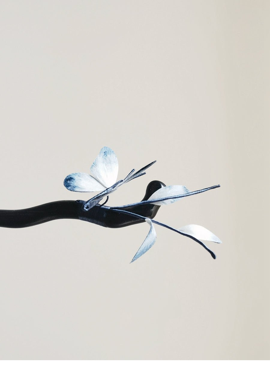 YuYaoNu Velvet Flower Hairpin | Handmade Jewelry - Hairpin - ORIENTGEM