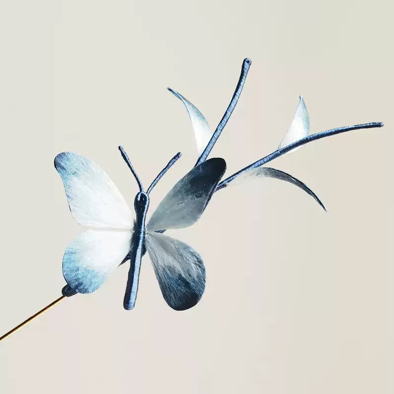 YuYaoNu Velvet Flower Hairpin | Handmade Jewelry - Hairpin - ORIENTGEM