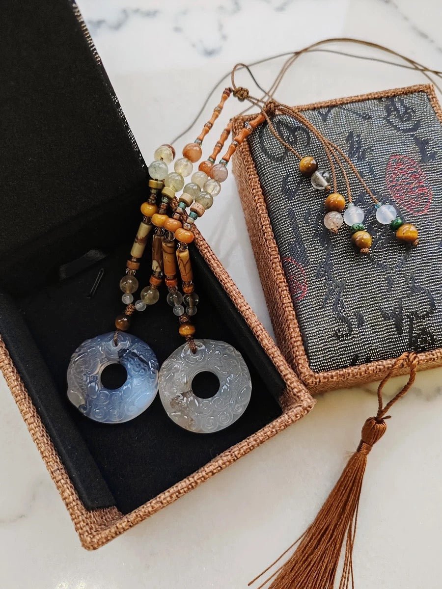 Zen Jade Necklace | Jade Jewelry - Jade pendant Necklace- ORIENTGEM