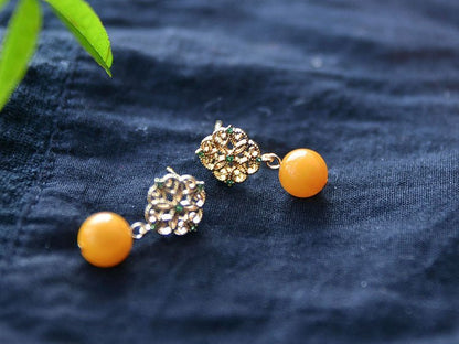 Beeswas Gemstone Earrings | Gemstone Jewelry - OrientGem