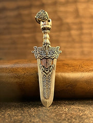 Bronze Sword Pendant (Only pendant no necklace) - OrientGem