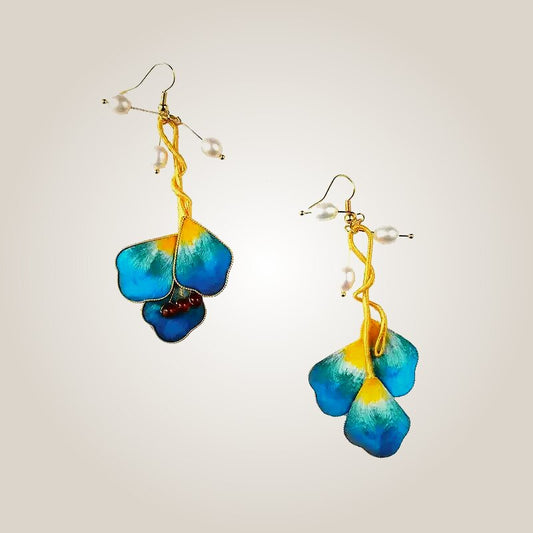 carefree-new-chinese-style-ronghua-flower-earrings-for-women magazine featured