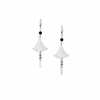 Chimes Earrings, handcrafted silver earrings in artisan jewelry
