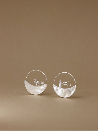 DunHuang Earrings - earring - ORIENTGEM
